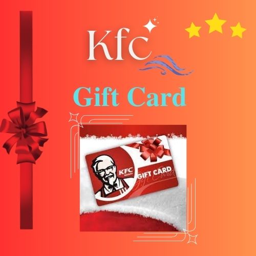 Unused KFC Gift Card code.