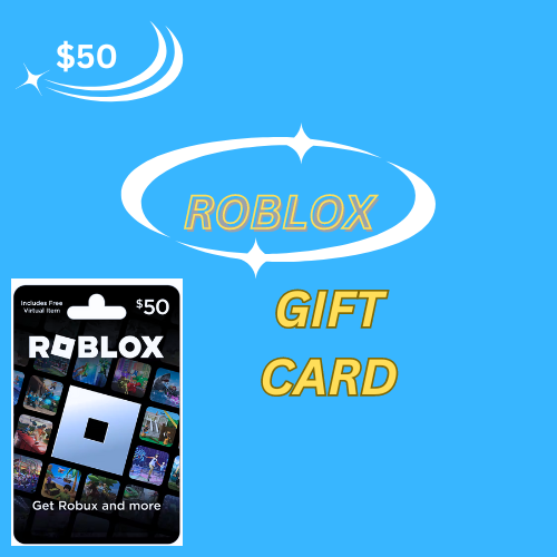 Unused Roblox Gift Card-New Way.