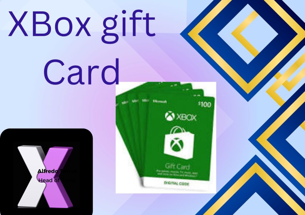 Unused Xbox Gift Card-New Way.